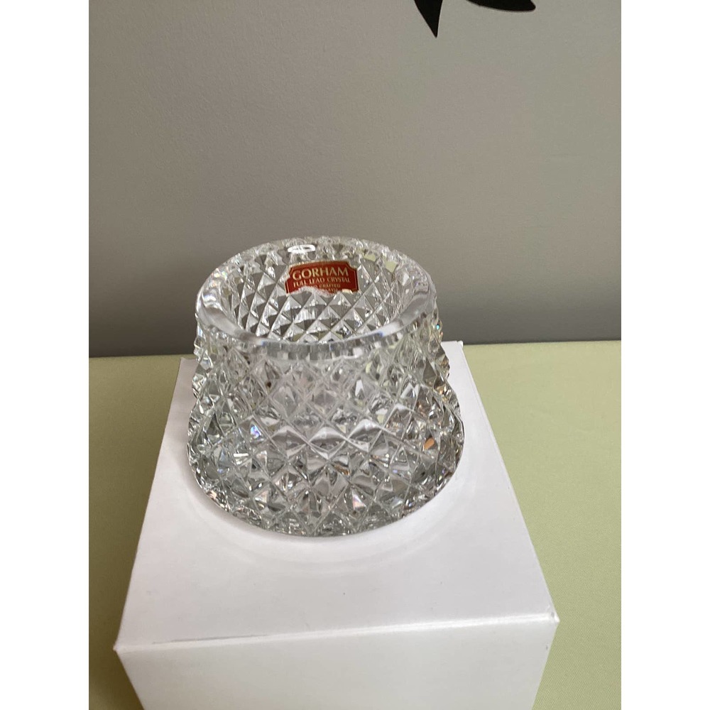 Crystal candle holder